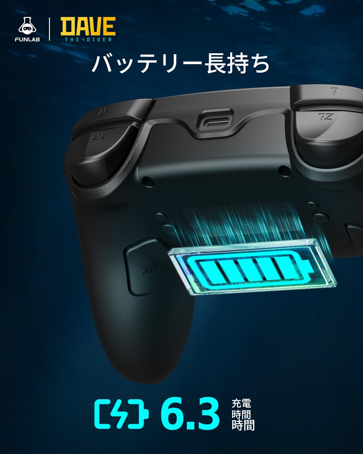 こんとろーらー Amazon.co.jp: [潜水員 DAVE 正規ライセンス] FUNLAB switch 2